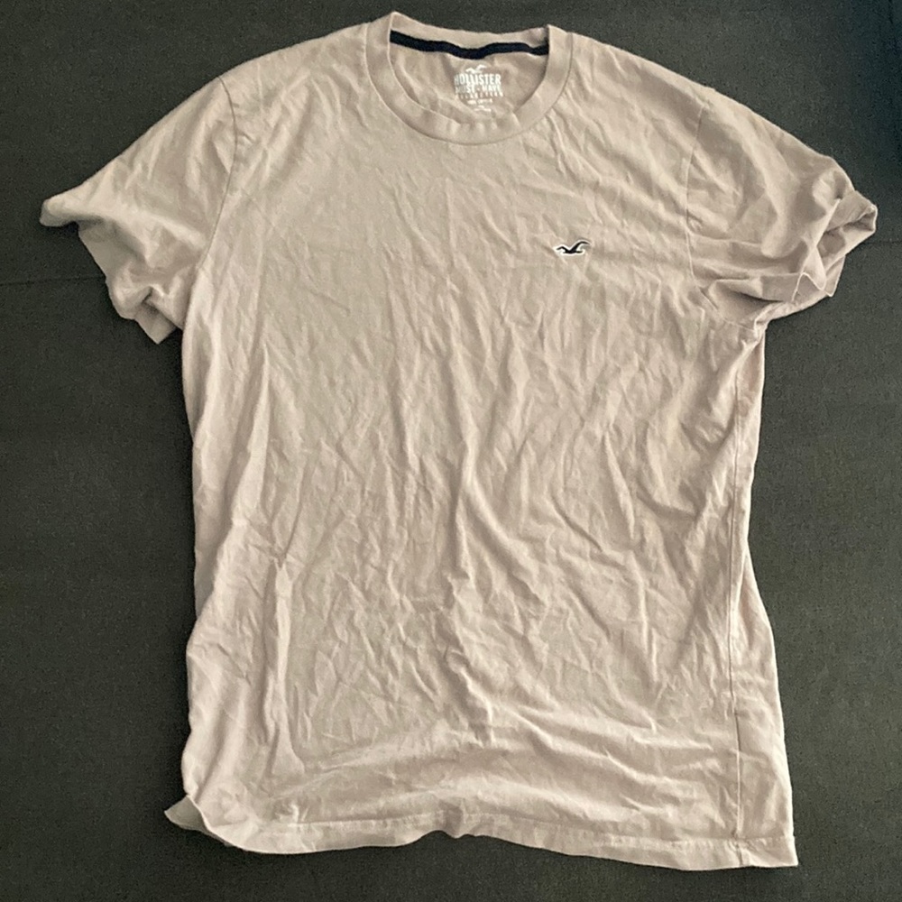 Tan Hollister shirt